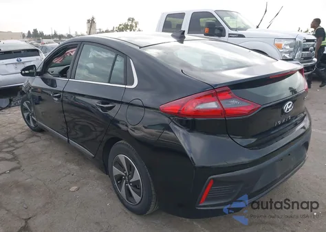 2019 Hyundai Ioniq Hybrid Sel из США, поврежденный, VIN KMHC75LC4KU132844